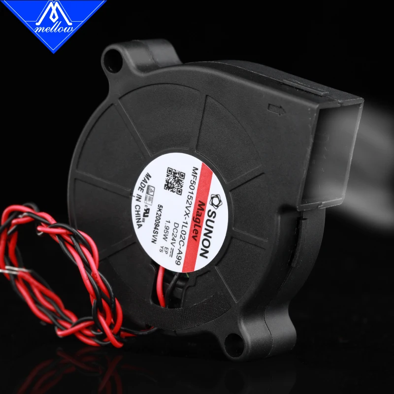 Mellow Sunon магнитный подшипник подвески для 3D-принтера вентилятор 5015 12 В/24 В