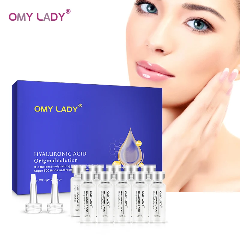 10 шт. OMY LADY гиалуроновая кислота оригинальный раствор сыворотка для лица против