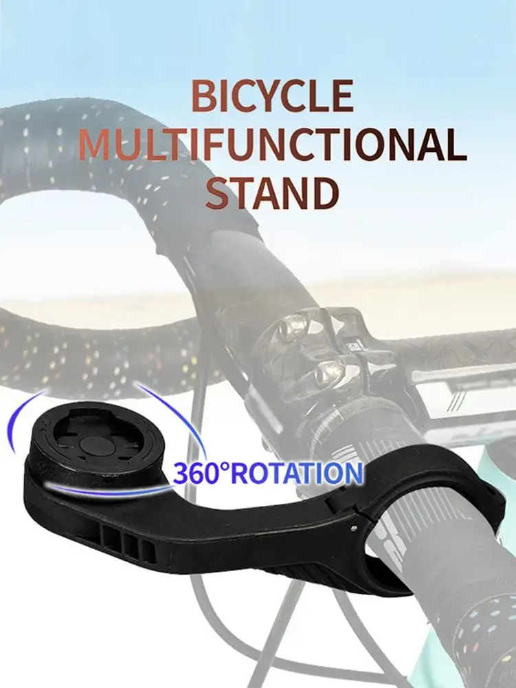 

Bike Handlebar Speedmeter Rotating Extension Stand Bike Stopwatch Mount Extension Bracket Adujst Bicycle Computer Reliable