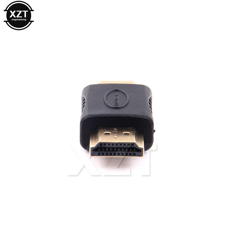 10 шт. HDMI к адаптер папа мужчине конвертер позолоченный соединитель удлинитель