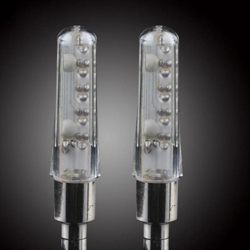 1 шт. велосипедный светильник для колеса светодиодный колпачок клапана шины