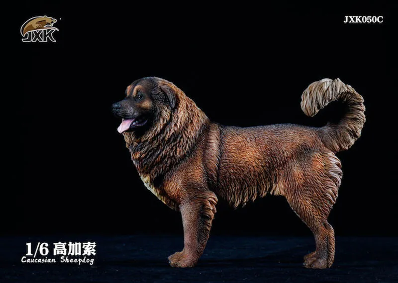 

1/6 Caucasian Sheepdog Model JXK JXK050 Resin Animal Dog Statue Scene Accessories Fit 12'' Action Figure Body