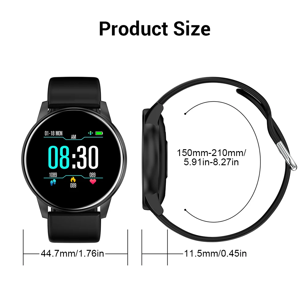 Смарт-часы Bluetooth 4 0 OLED Цвет Экран Smartband для мужчин и женщин модные фитнес трекер