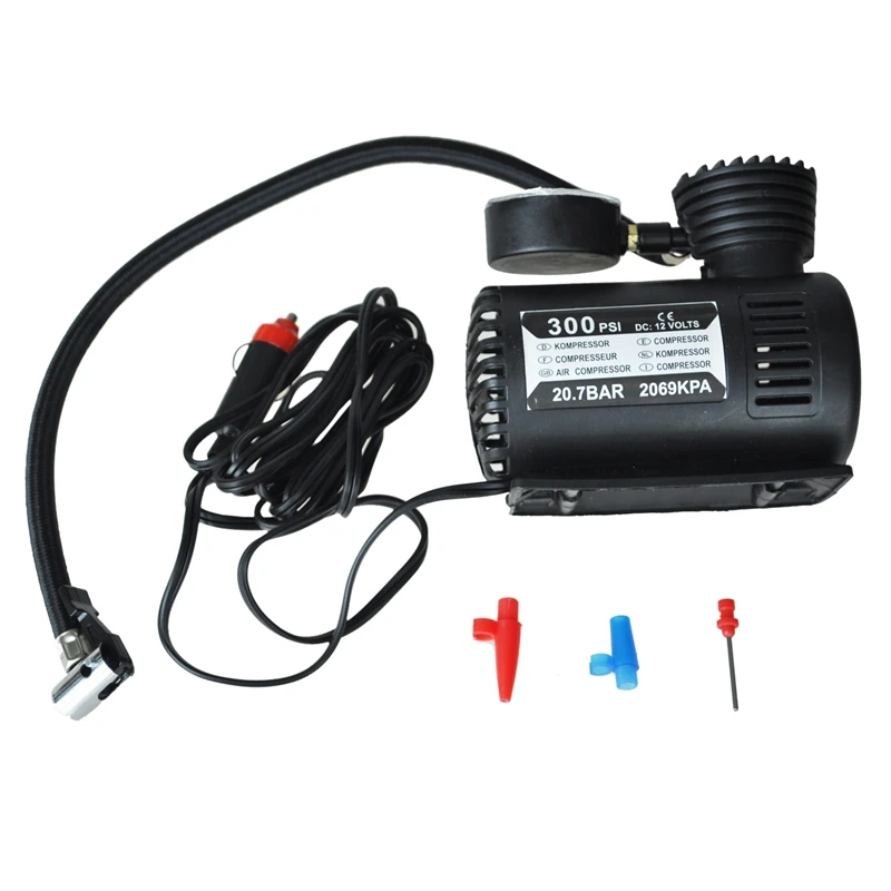 

12v авто электрический насос воздушный компрессор Портативный Шин 300ps