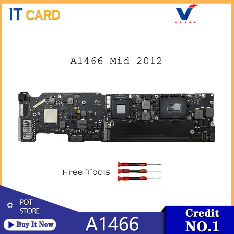 100% tested A1466 Motherboard 820-3209-A for MacBook Air 13