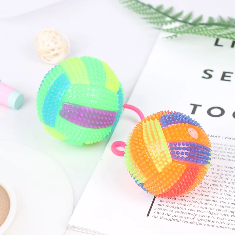 Игрушки для домашних питомцев собака кошка жевательные игрушки мигающий упругий