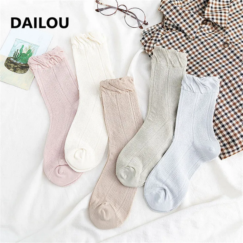 

Весенне-летние кавайные носки для беременных женщин послеродовые тонкие Ажурные кружевные носки-трубы согревающие носки розового цвета в ...