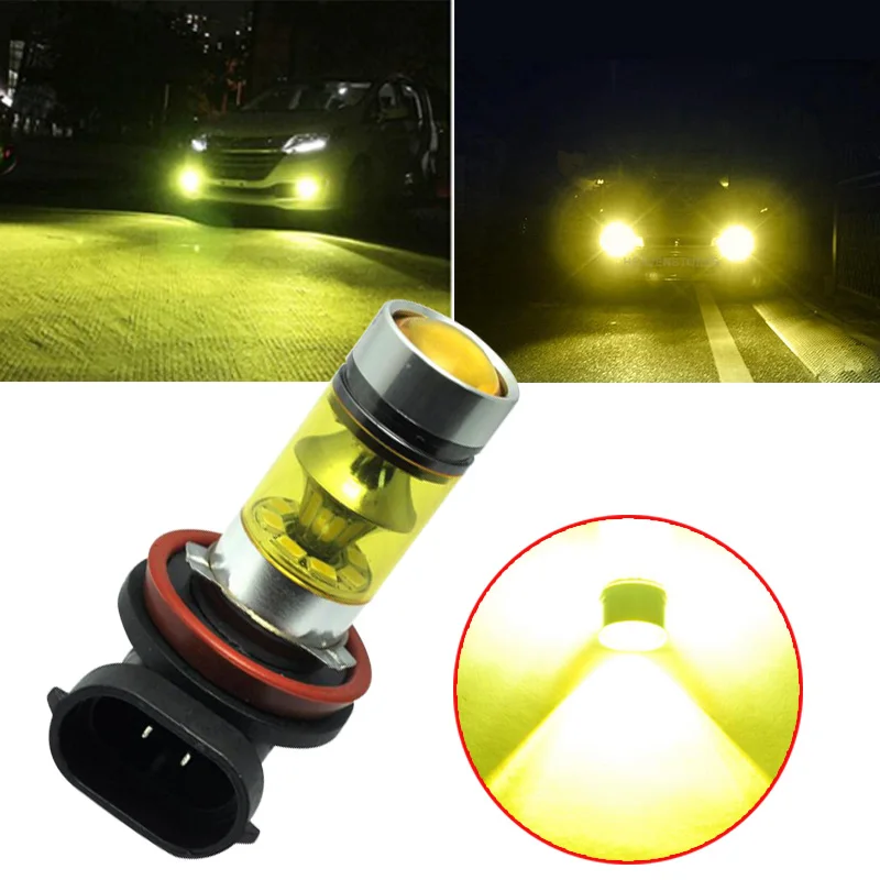 Vehemo сигнальный противотуманный светильник для автомобиля H8 H11 20LED 1 шт. тормозные