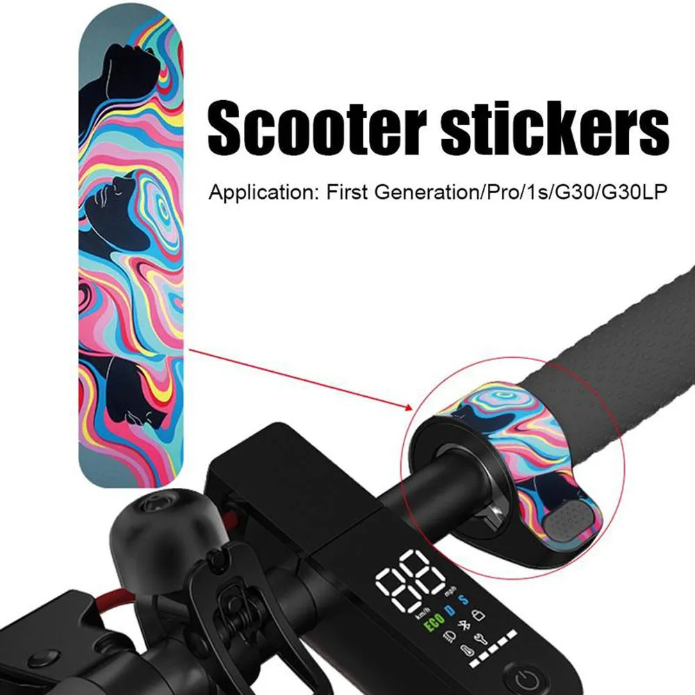 For Xiaomi Scooter Modification Stickers M365 Refers to the 1s pro 2 No. 9 scooter MAX G30 Throttle Finger Sticker | Спорт и