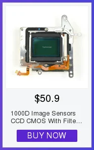 1000D датчик изображения CCD CMOS с фильтром стекло камера Запасные части для Canon