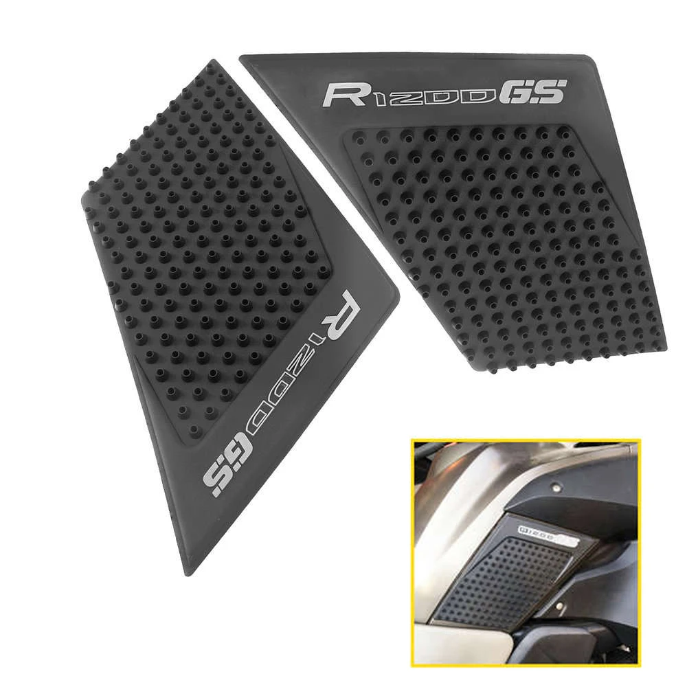 Мотоцикл Анти нагретого газа бак боковой тяговой коленей Нескользящие Pad для BMW