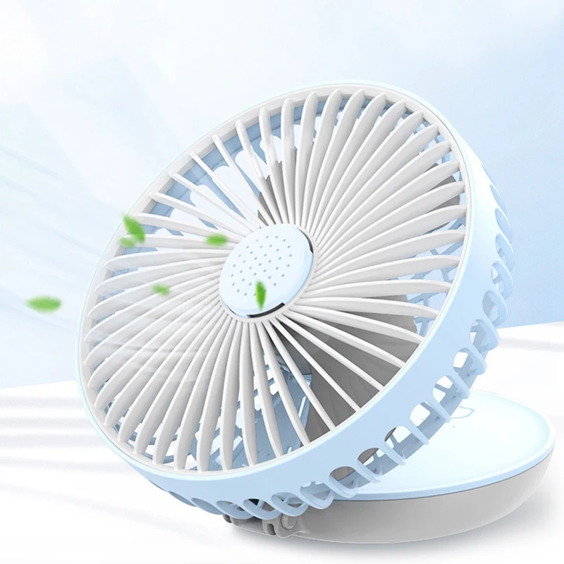 3 скоростной портативный USB Перезаряжаемый подвесной вентилятор для зонта Ручной
