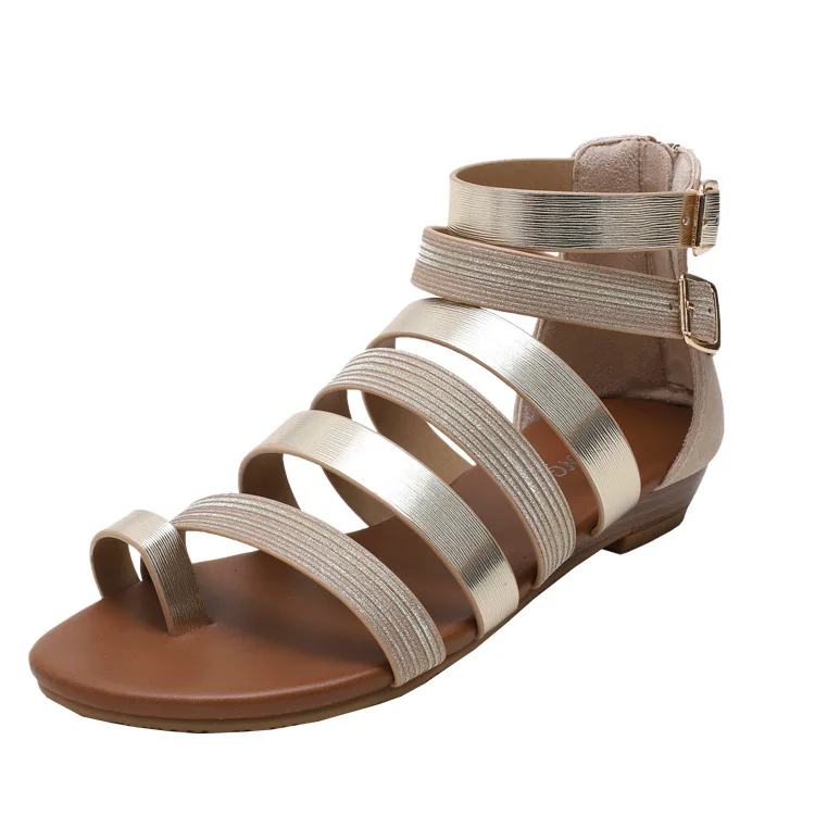 

Women's Sandals Fashion Shoes Female Sandals Wedge Platform Female Shoes Flats Beach Sandals Lager Size