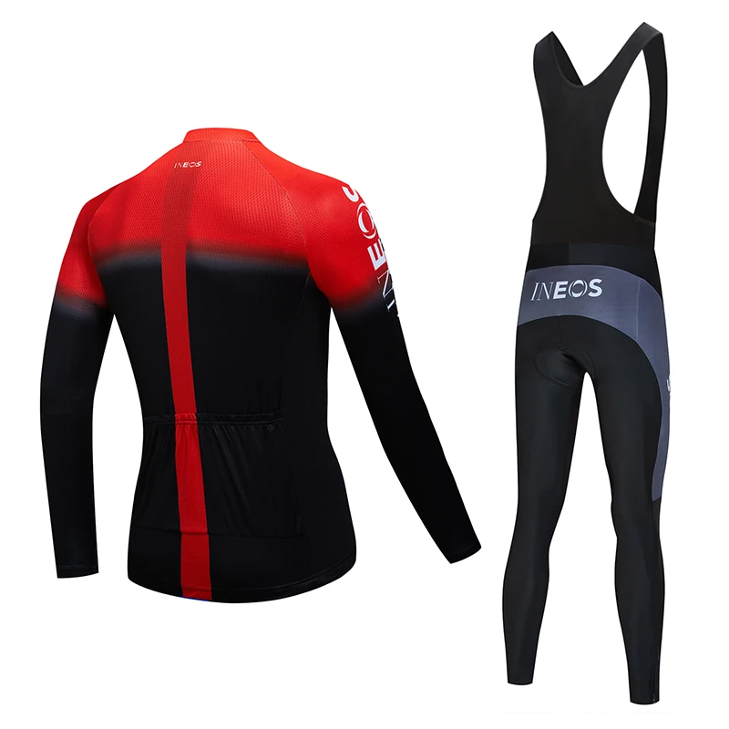 2020 INEOS cycling team JERSEY 19D bike pants suit clothing men winter warm wool PRO jersey Maillot wear | Спорт и развлечения