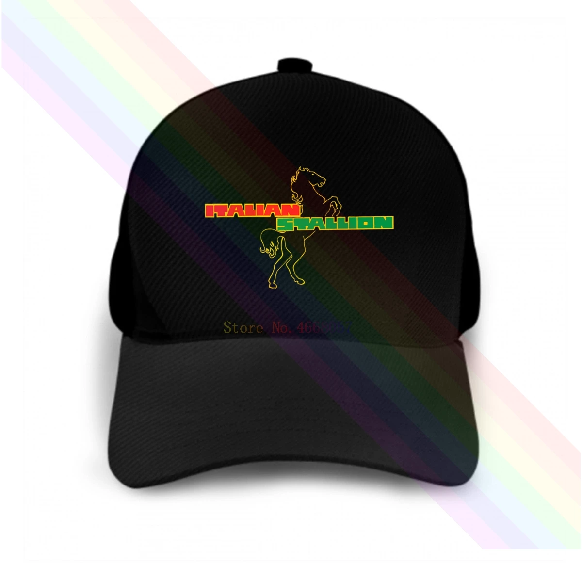 Крутая Итальянская Классическая черная бейсболка Stallio с логотипом в стиле ретро