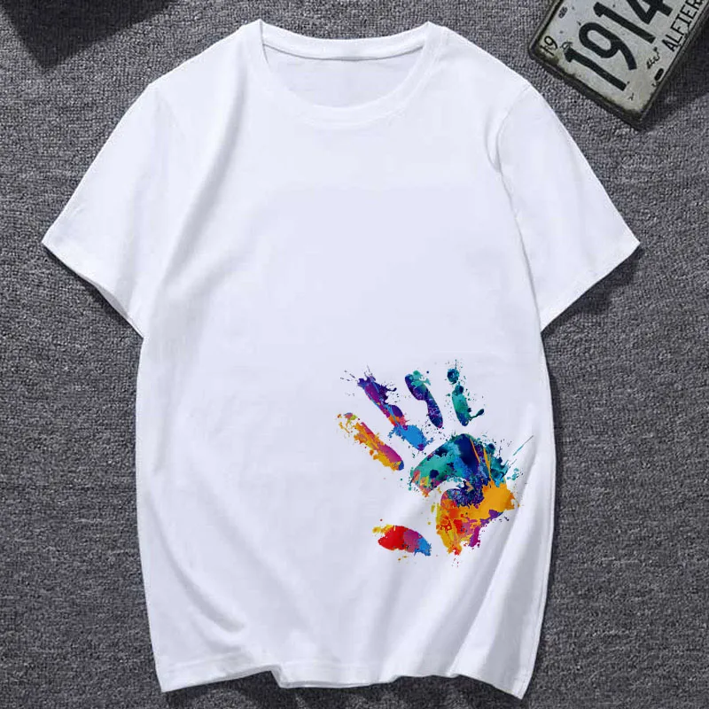 

Funny Graphic Tee Shirts White Tops Man Tshirt Clothing Men T-Shirts Pocket Cat Print Hipster 2020 New Summer Oversized T shirt