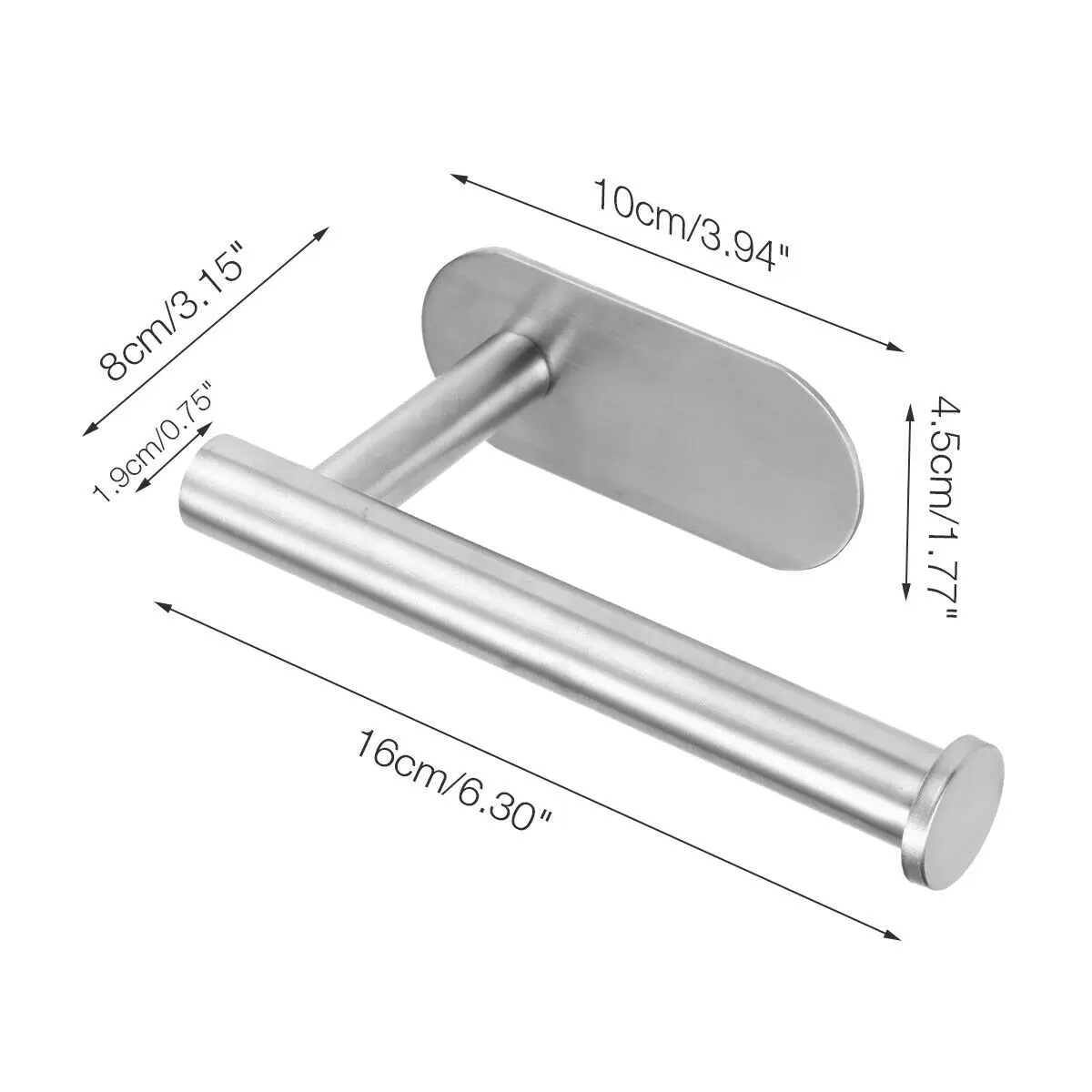 

Wall Mount Toilet Paper Holder Stainless Steel Bathroom kitchen Roll Paper Rack Tissue Towel Accessories Rack Holders