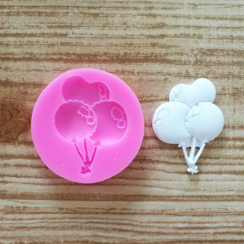 Sugarcraft воздушный шар силиконовая форма помадка формы торта украшения инструменты шоколадная мастика форма