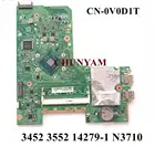 Абсолютно Новый 896X3 N3710 для dell Inspiron Series 3451 3551 3452 3552 Материнская плата ноутбука V0D1T системная плата протестирована