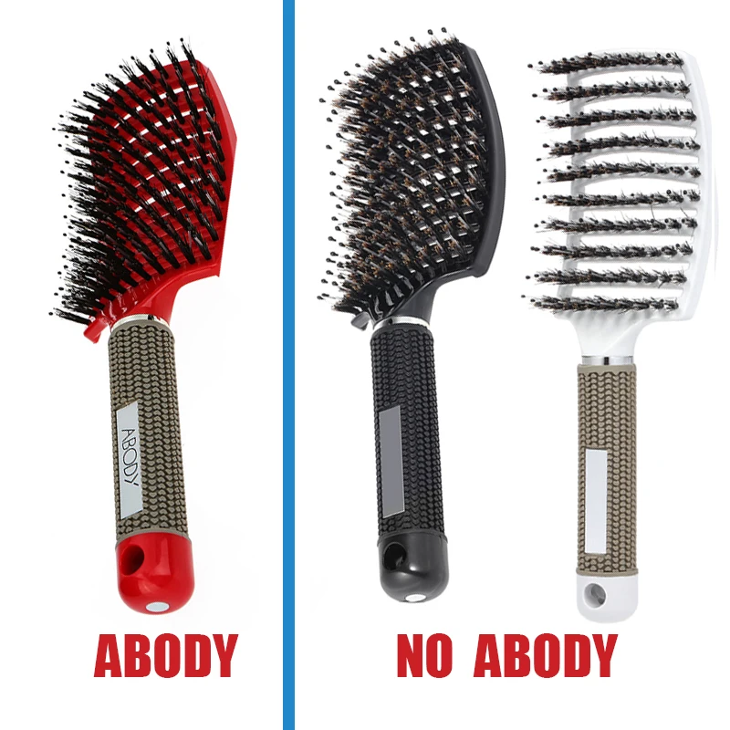 1/2/3 шт. расческа щетины и нейлона облегчает расчесывание волос Для женщин Уход за