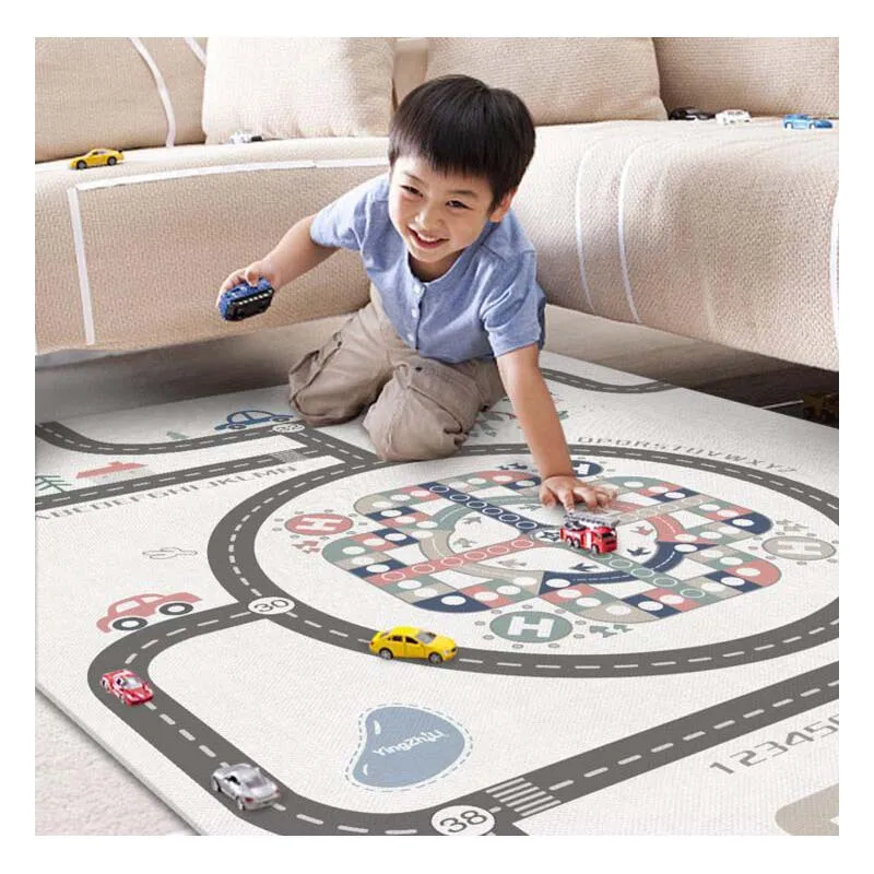 Детский коврик для ползания детский игровой игрушечный лазания детские коврики