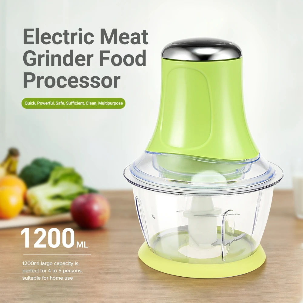 

Multifunctional Electric Meat Grinder Stainless Steel Food Processor For Vegetable Fruit Cutter Onion Dicer Blender Chopper