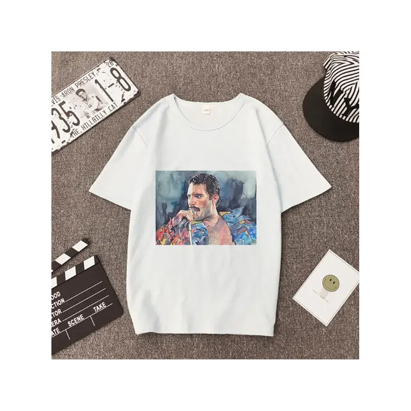 Новый QUEEN 90s M L для женщин Harajuku модные футболки графический цветной принт с