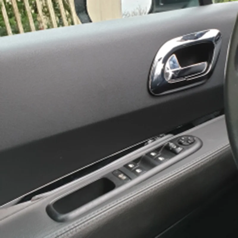 Интерьер автомобиля ручка двери чаша рамка Крышка отделка Стайлинг Аксессуары