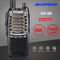 baofeng uv 8d walkie talkie 8w high power portable cb radio comunicador 10km long range hunting communicator hf transceiver uv8d