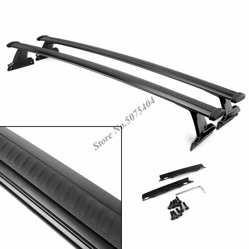 Совершенно новый черный багажник на крышу поперечные рельсы багаж для Chevrolet 2018 2019