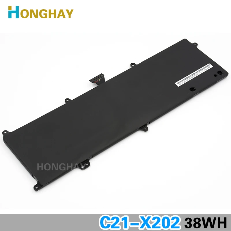 HONGHAY C21-X202 Аккумулятор для ноутбука ASUS VivoBook S200 S200E X201 X201E X202 X202E S200E-CT209H S200E-CT182H S200E-CT157H