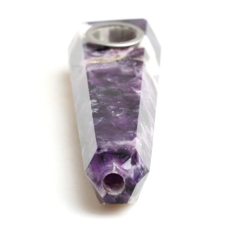 

Natural Dream Amethyst Crystal Smoking Pipes