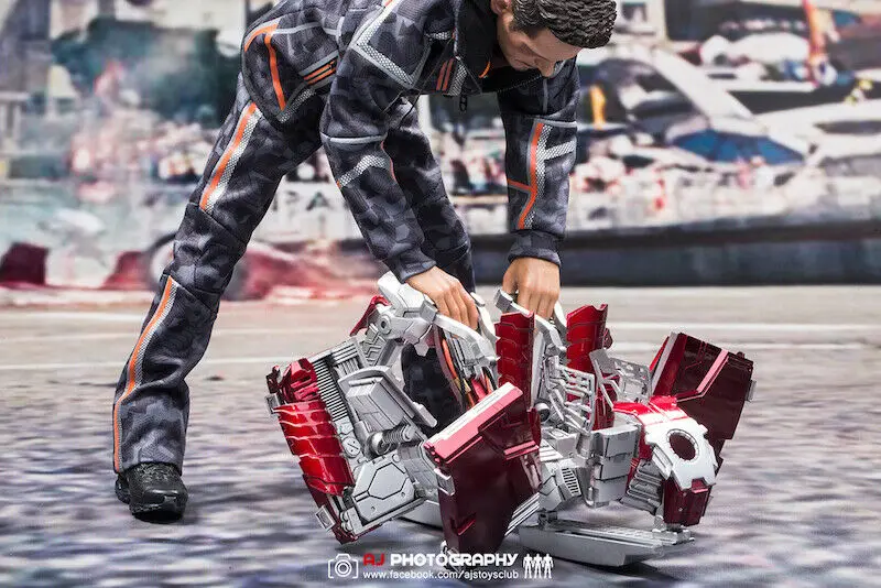 1/6 весы Железный человек сцена аксессуары MKV MK5 трансформируемая техническая модель чемодана для 12 дюймов фигурка
