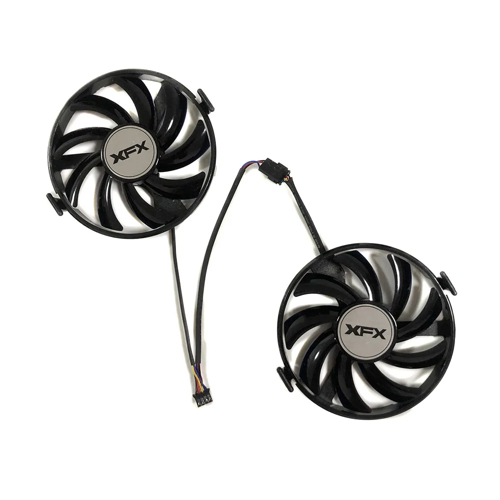 XFX RX460 Стандартный графический процессор VGA охлаждающий вентилятор для 2 ГБ/4 ГБ R9