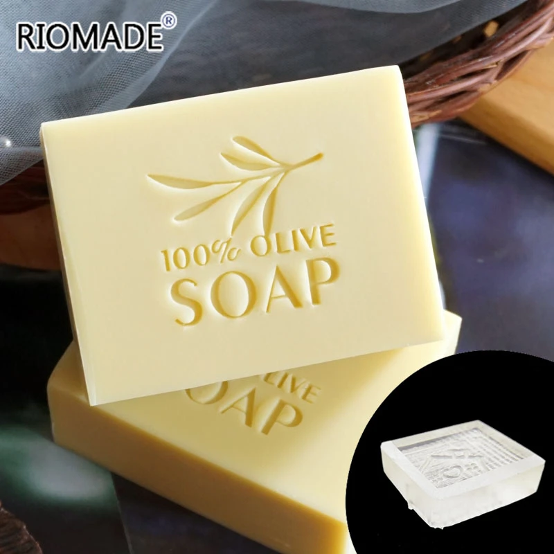 Чисто оливковое акриловое мыло штамп 100% изысканные прозрачные штампы печать