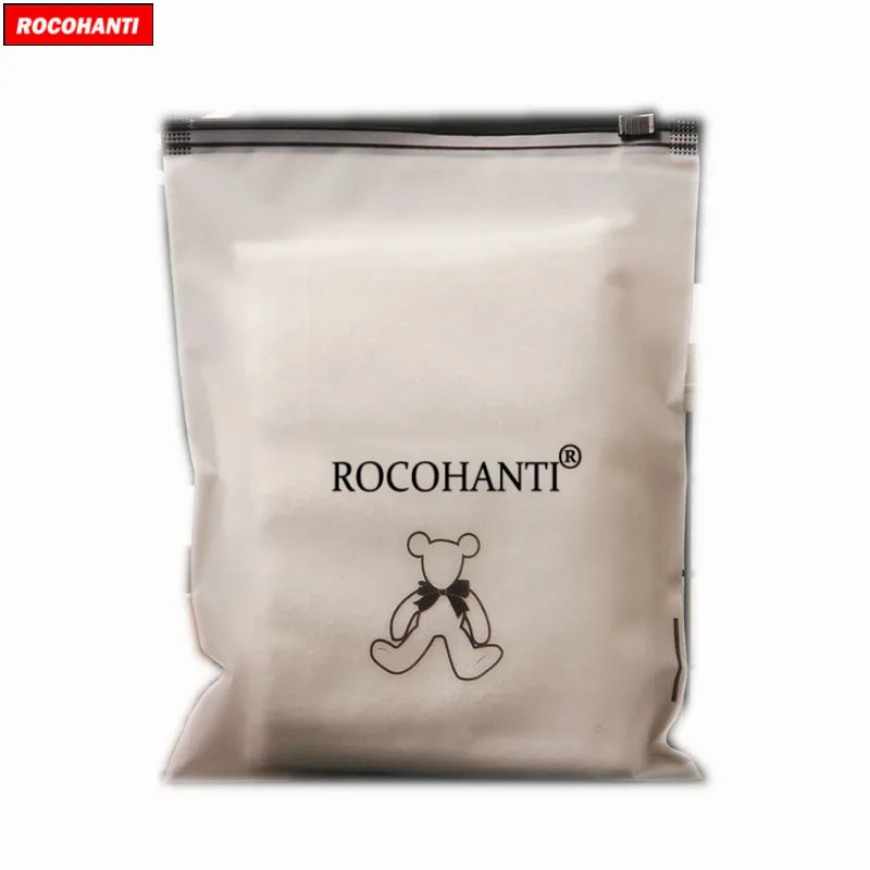 Черные матовые сумки на молнии из пластика ПВХ заказ 100X подарочная упаковка для