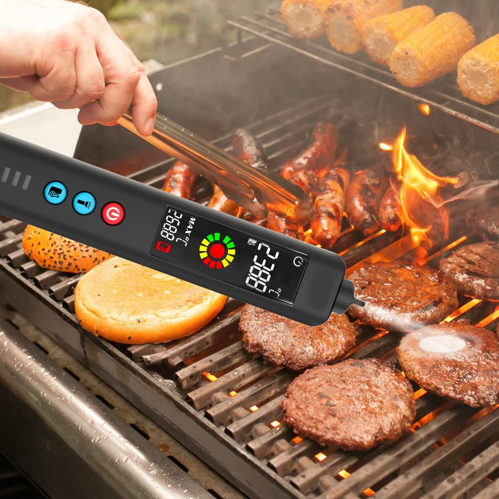 

BSIDE 3 Mode Smart Multimeter X2 Handheld Electric Pen Infrared Thermometer Flashlight Lighting Multi-purpose Meter FreeShipping