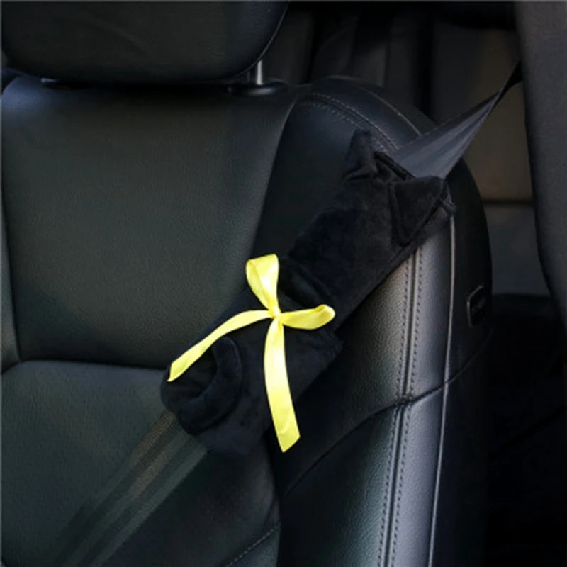

Hot saleCute Cartoon Animal Car Sefety Seat Belt Cover Plush Padding Seat Belt Shoulder Pad Protection Auto Accessories