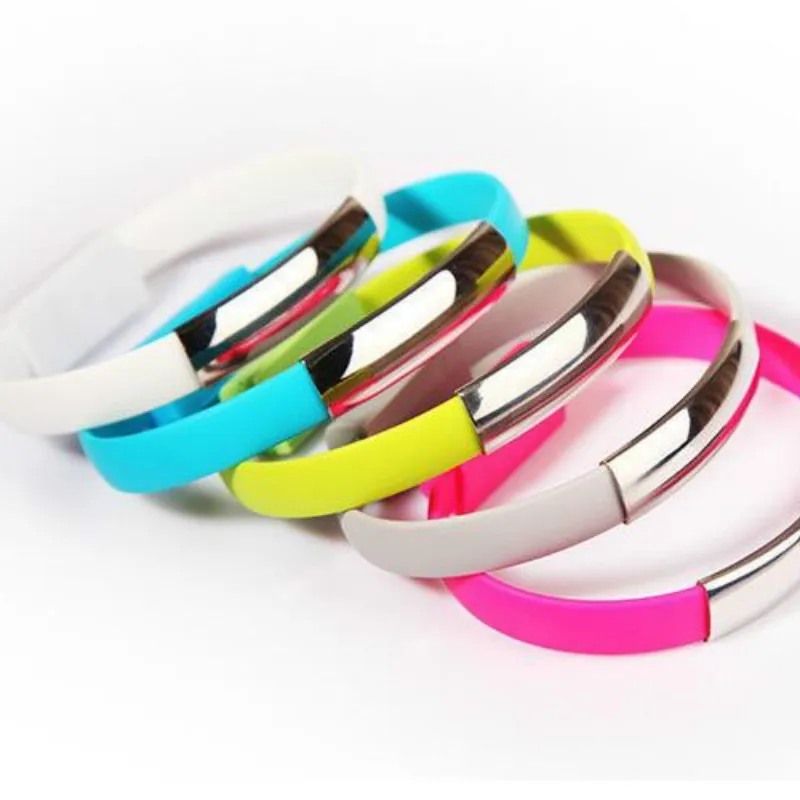 Портативный мини Браслет Micro USB зарядное устройство кабель для зарядки и передачи