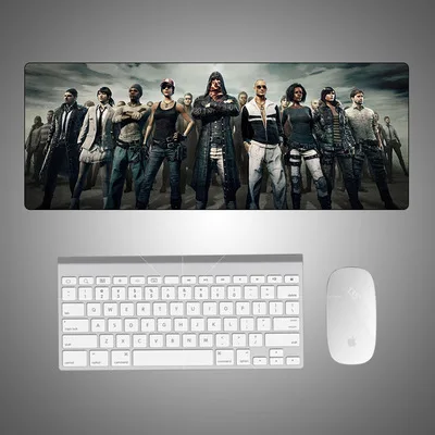 Большой коврик для мыши ASUS Нескользящий Резиновый игровой и ноутбука Настольный
