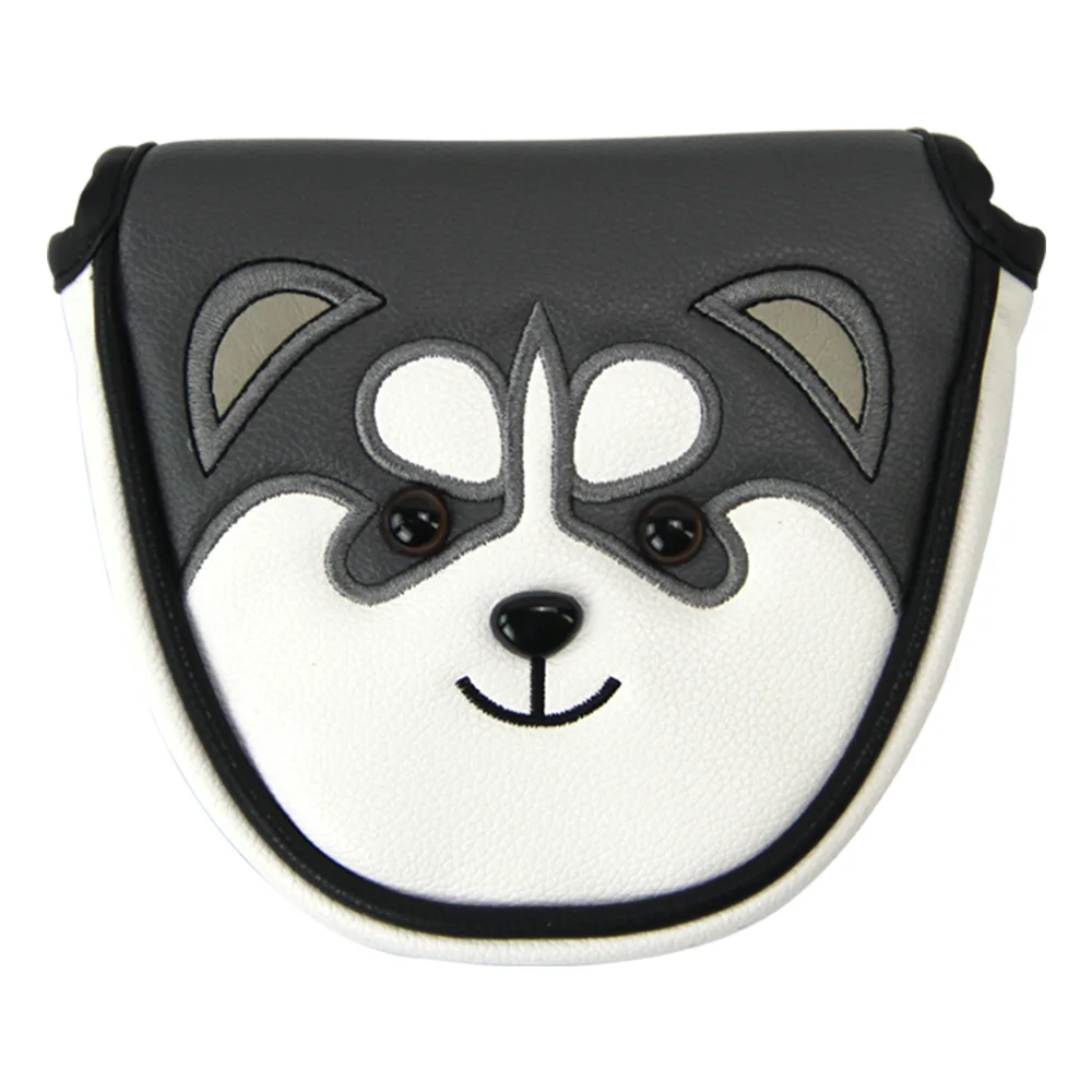 1 шт. Гольф клуб шлем прекрасный Хаски Гольф-Клюшки головных уборов мультфильм