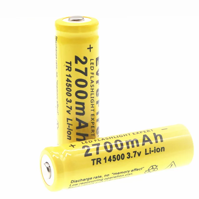 Новый супер высокое качество оригинальный 14500 Батарея 2700 мА/ч 3 7 в Li-Ion