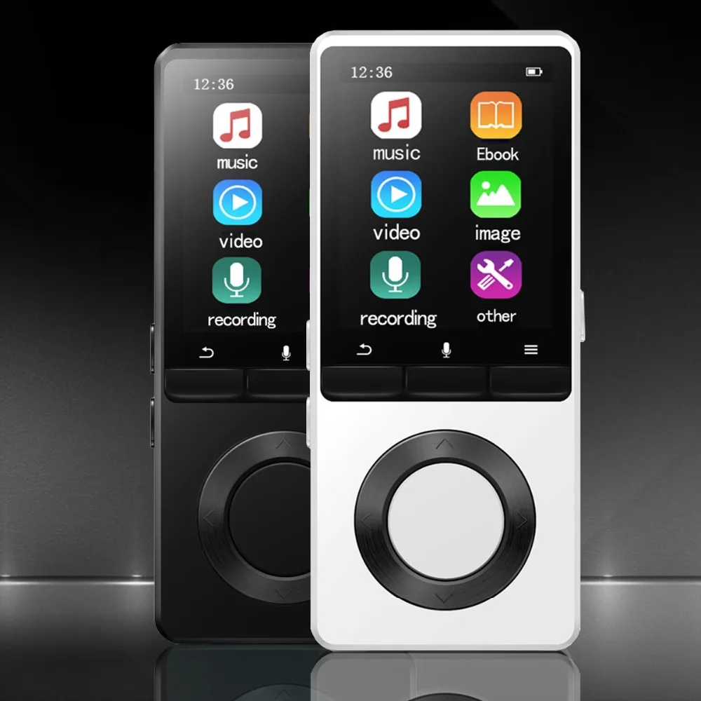 Mp3-плеер с Bluetooth, встроенный динамик, металлический музыкальный плеер без потерь с fm-радио, электронная книга для Walkman с поддержкой tf-карты до 128 ГБ