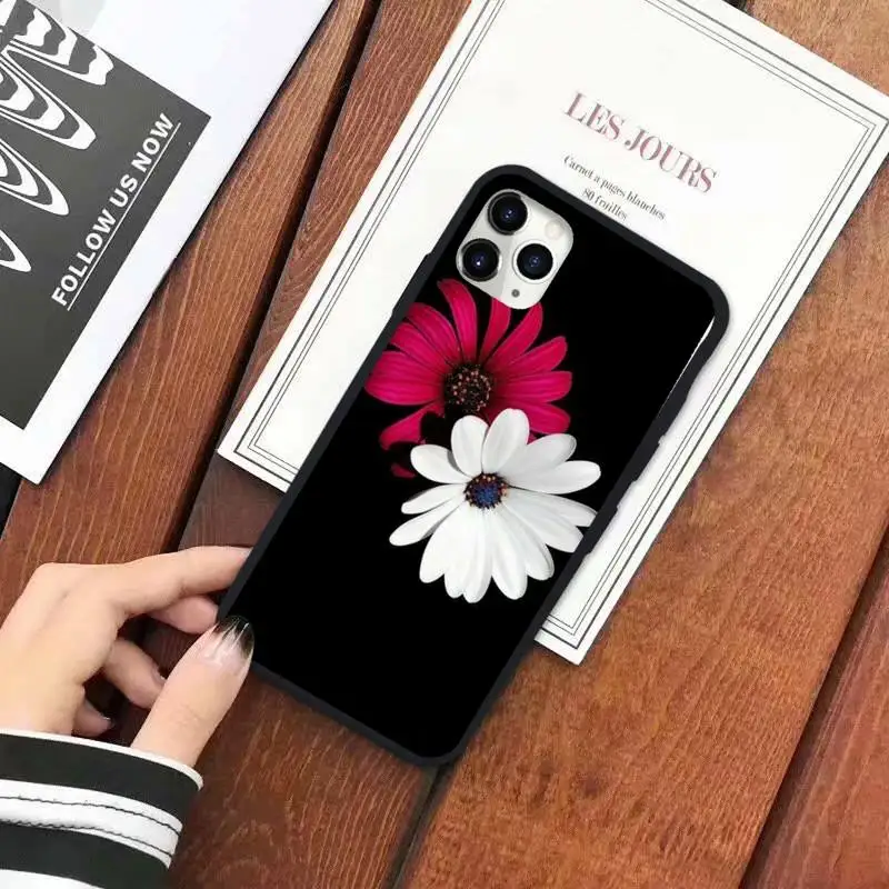 

Daisy flower simplicity Phone Case for iPhone 11 12 pro XS MAX 8 7 6 6S Plus X 5S SE 2020 XR