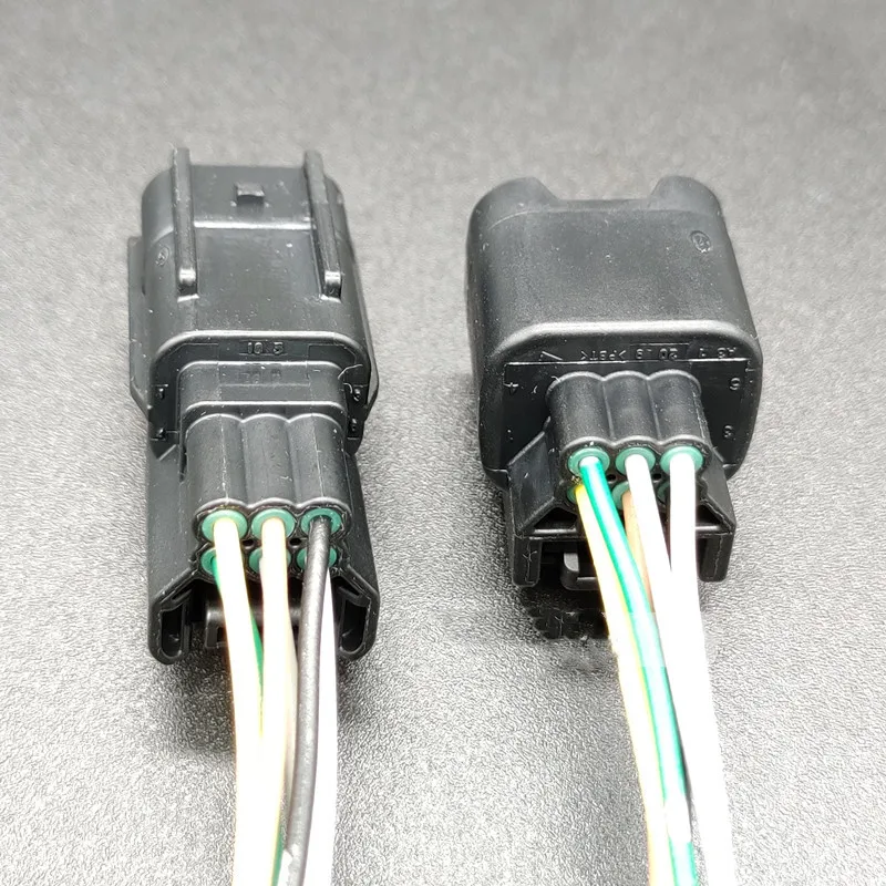 

Original Quality Male and Female 6Pin left camera waterproof wiring harness plug For Honda Civic CRV Jade