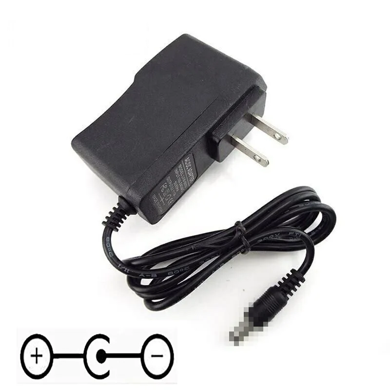 12V 1A 500mA 200mA отрицательный центры контактных 5 мм AC-DC адаптер Питание Шнур кабель
