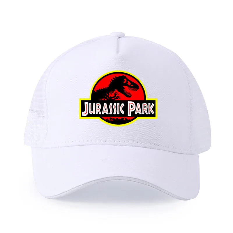 High quality pure cotton Men Jurassic Park Logo Printed Baseball cap Fashion Style women | Аксессуары для одежды