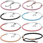 Браслет из серебра 925 пробы с регулируемой скользящей застежкой