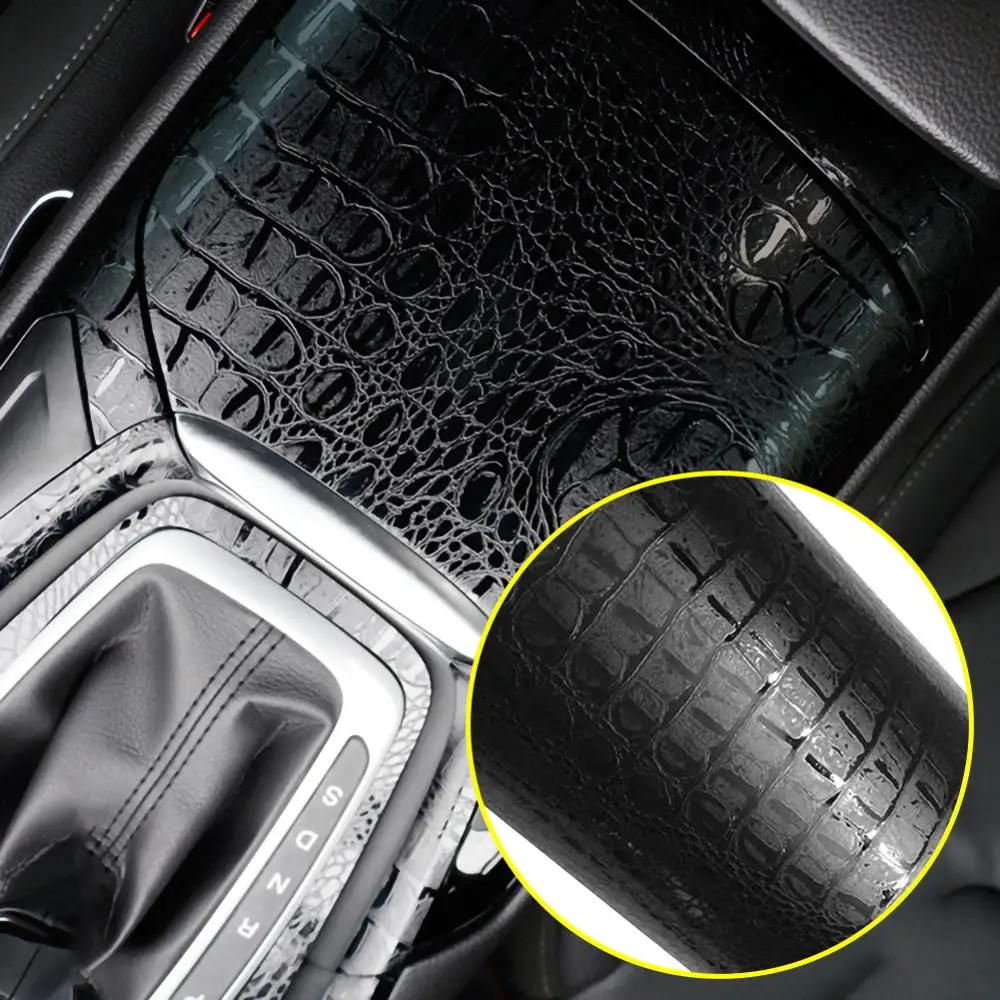 3D роскошный самоклеящийся клей из искусственной синтетической кожи глянцевый