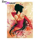 Набор для алмазной вышивки с японской портретной девушкой